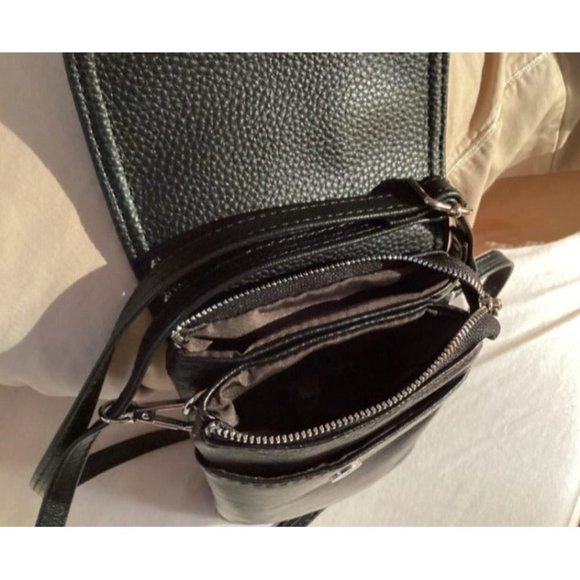 Genuine Leather Small Cell Phone Crossbody Bag Purses for Women - Picture 3 of 3